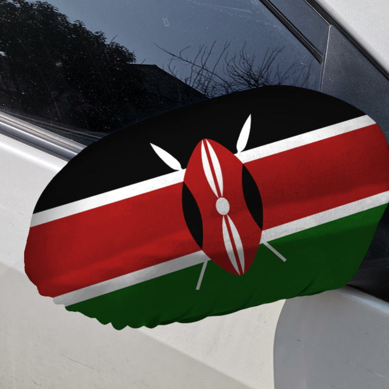 Kenya Car Side Mirror Flag