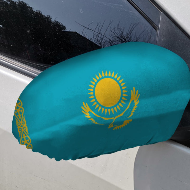 Kazakhstan Car Side Mirror Flag