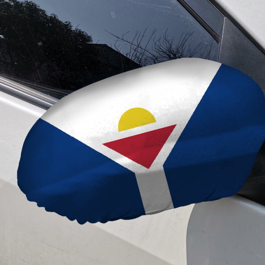 Saint Martin Car Side Mirror Flag