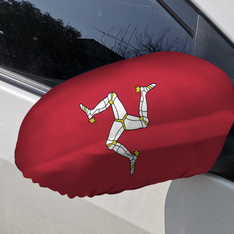 Isle of Man Car Side Mirror Flag