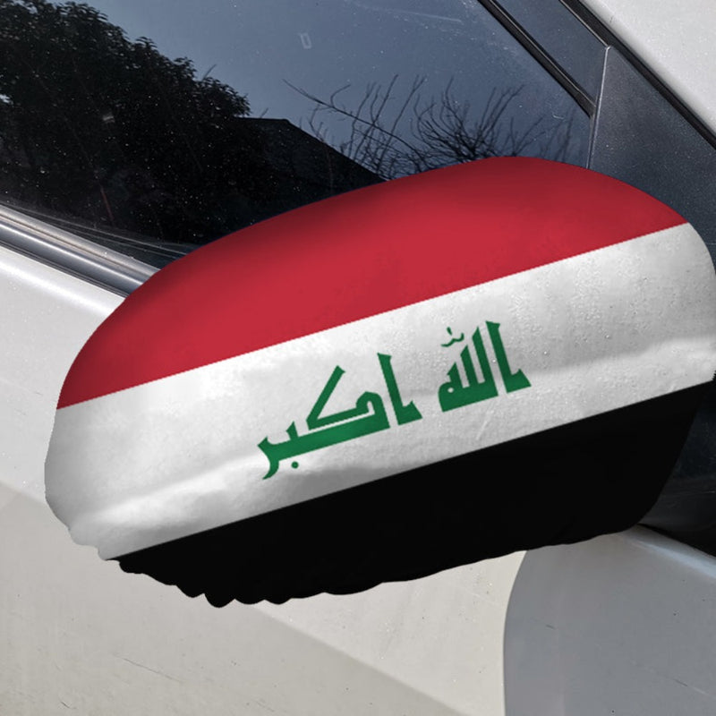 Iraq Car Side Mirror Flag