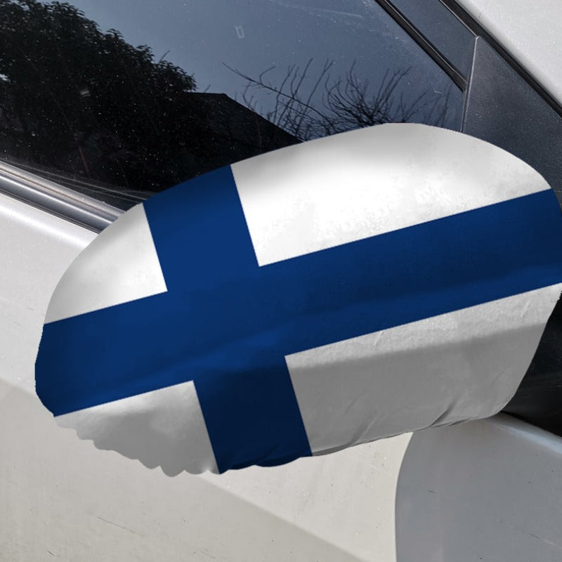 Finland Car Side Mirror Flag