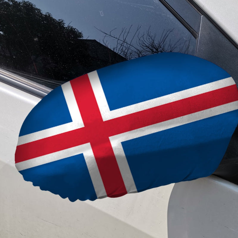 Iceland Car Side Mirror Flag