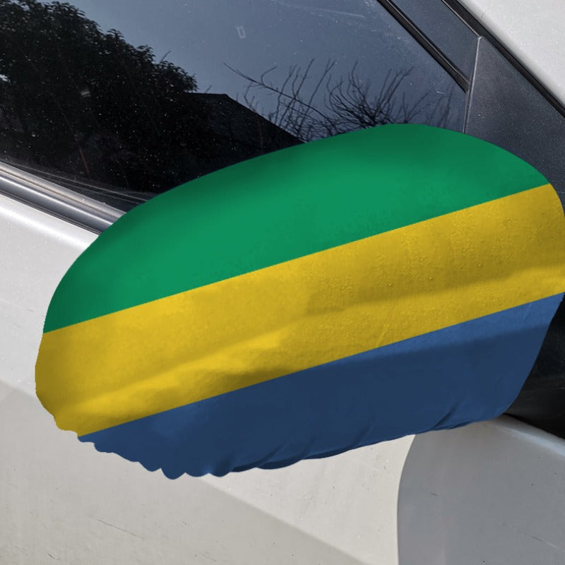 Gabon Car Side Mirror Flag