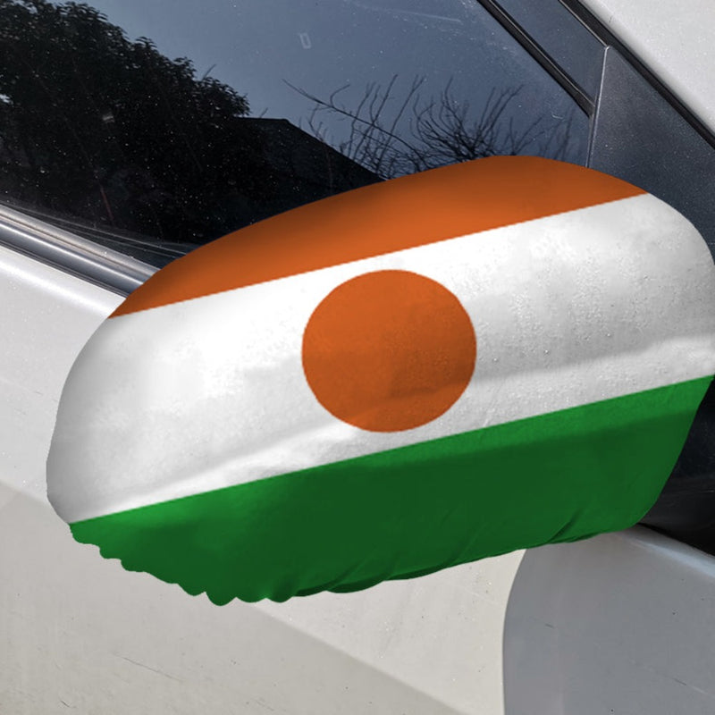 Niger Car Side Mirror Flag