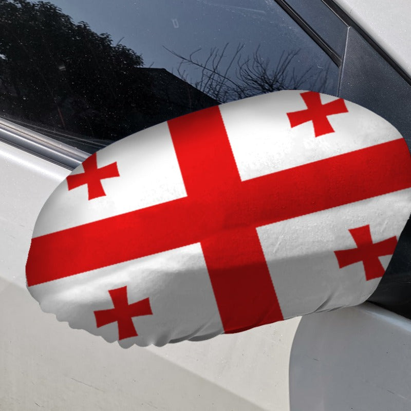 Georgia Car Side Mirror Flag