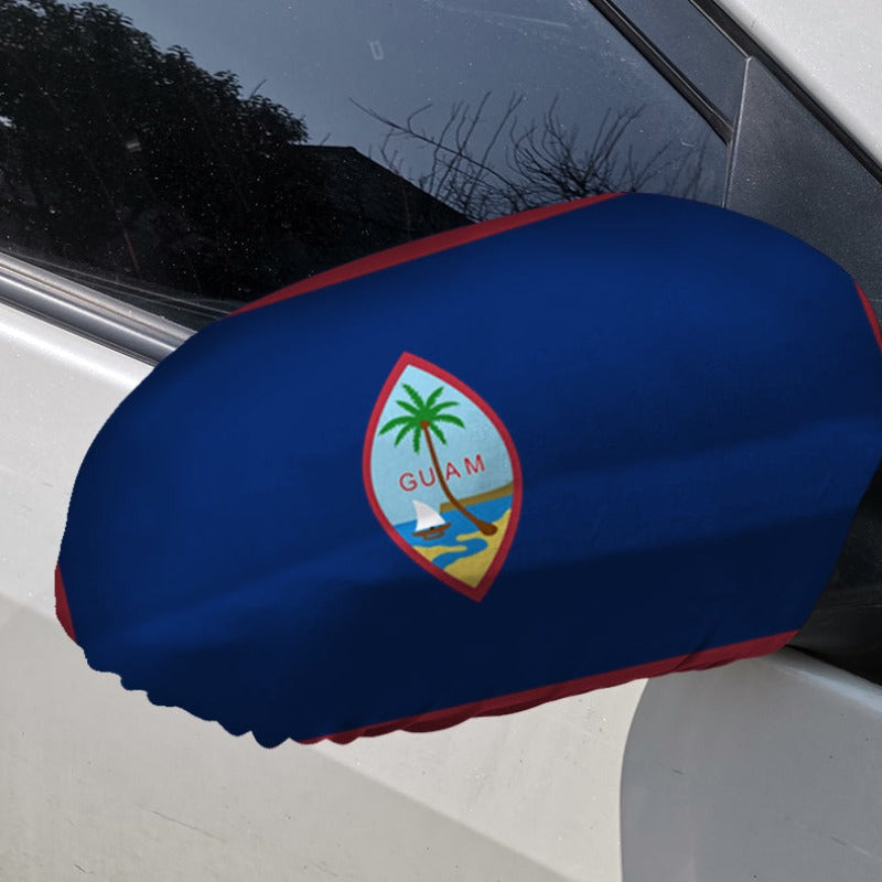 Guam Car Side Mirror Flag