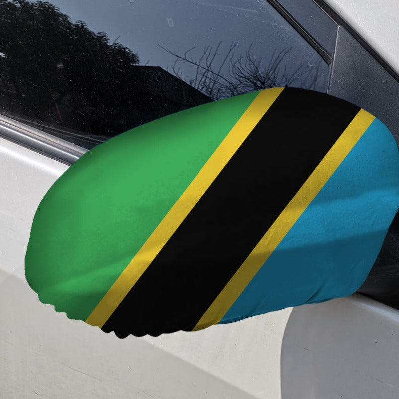 Tanzania Car Side Mirror Flag