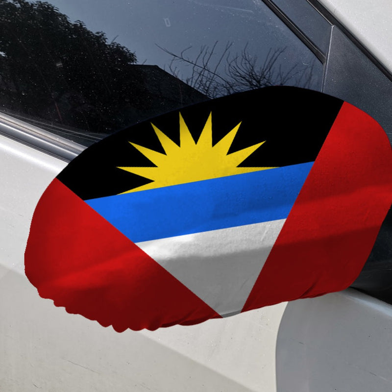 Antigua and Barbuda Car Side Mirror Flag