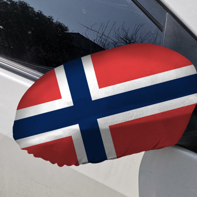 Svalbard Islands Car Side Mirror Flag