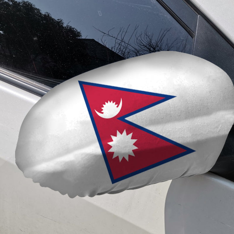 Nepal Car Side Mirror Flag