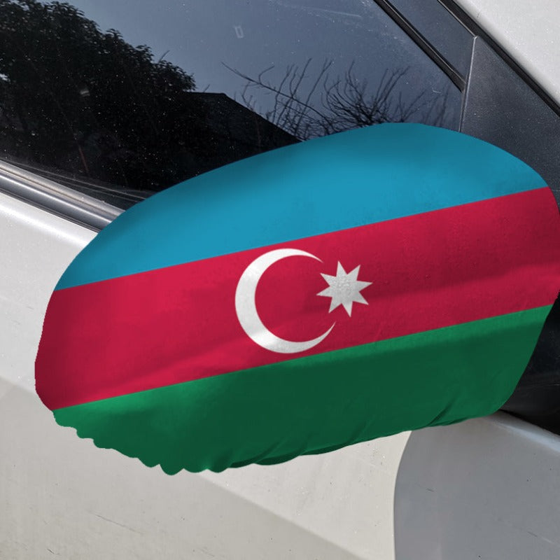 Azerbaijan Car Side Mirror Flag