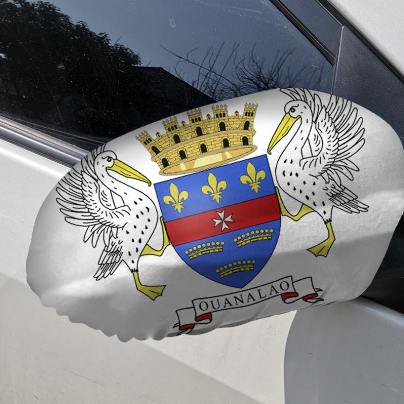 Saint Barthelemy Car Side Mirror Flag