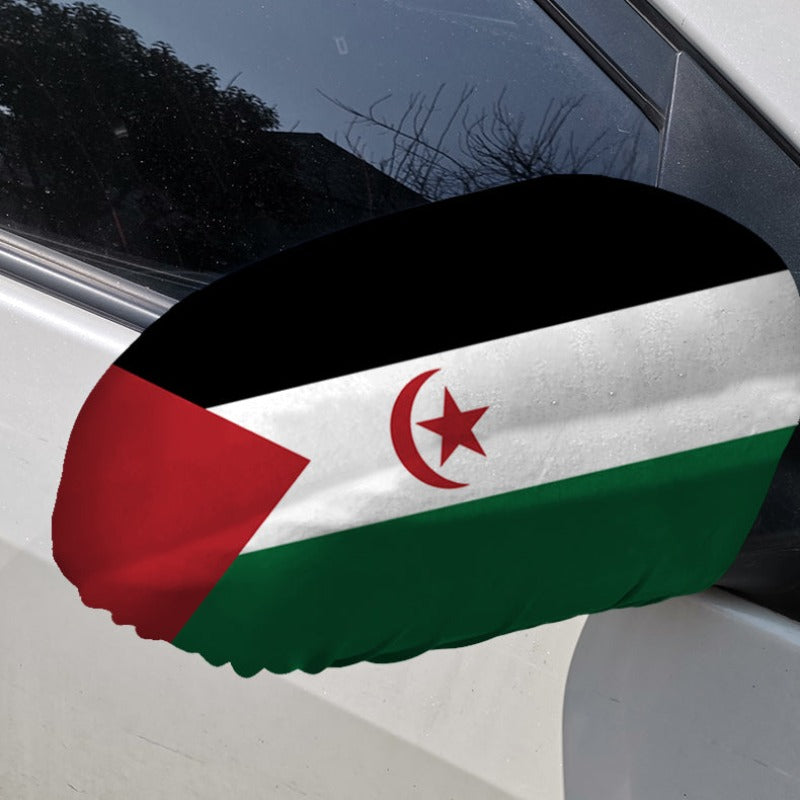 Sahrawi Arab Democratic Republic Car Side Mirror Flag