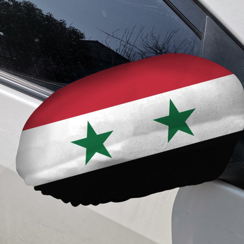 Syria Car Side Mirror Flag