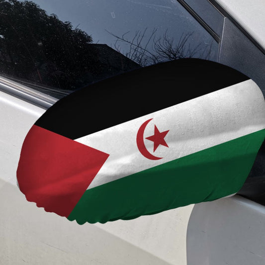 Western Sahara Car Side Mirror Flag