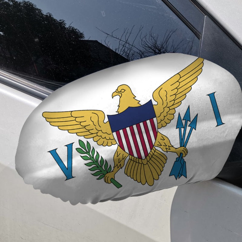 Virgin Islands, U.S. Car Side Mirror Flag