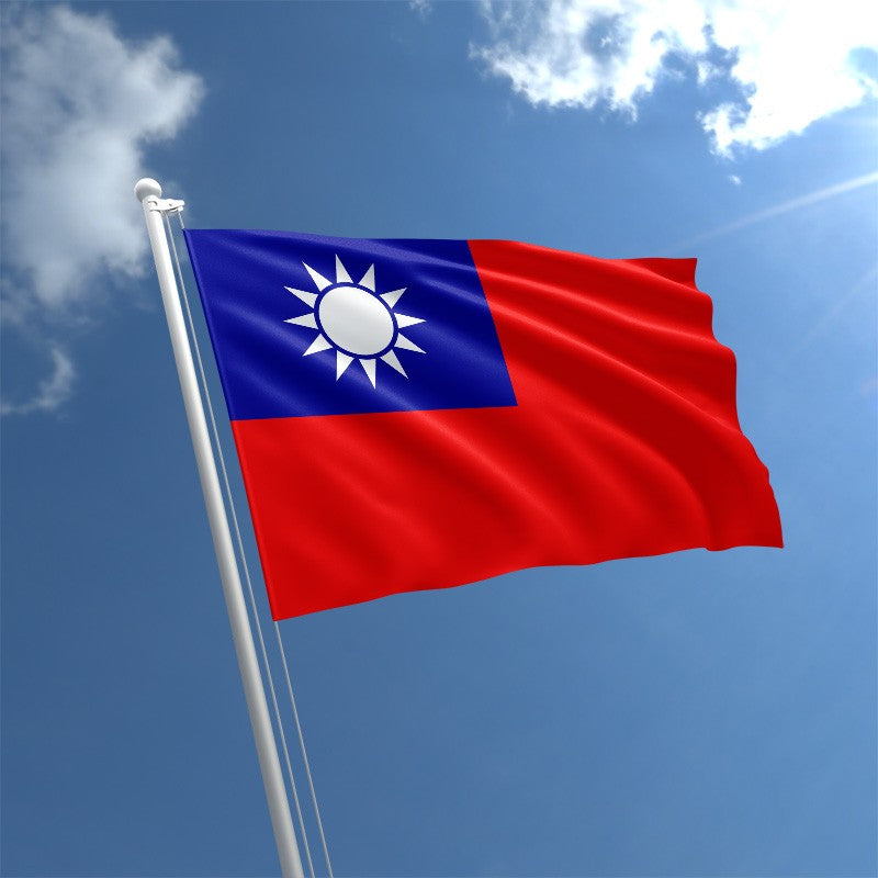 Taiwanese Flag, East Asia Republic of China Country Flags, Polyester Fade Proof Vivid 90X150cm