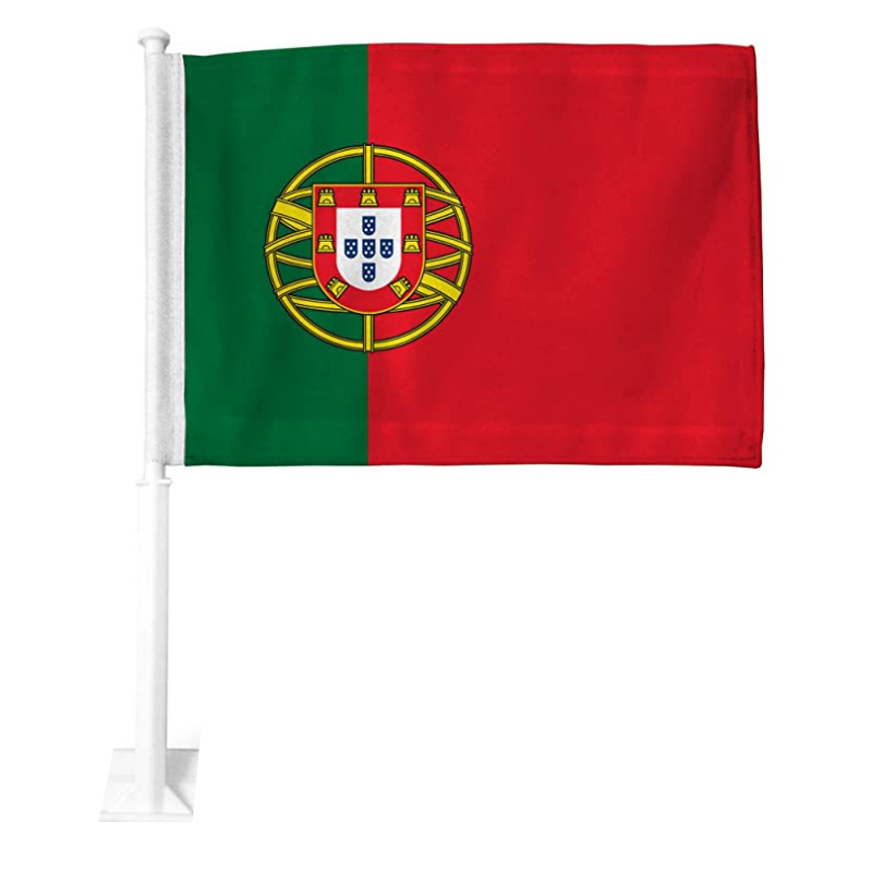 Portugal Car Window Mounted Flag