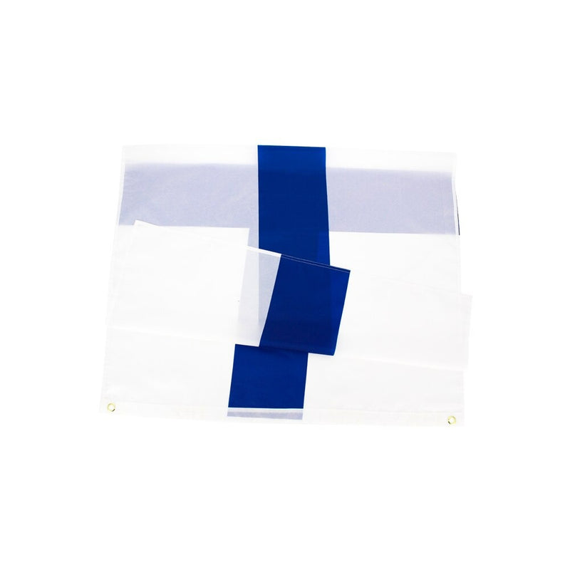 Finnish Flag, Countries and Flags, Polyester UV Resistant Vivid Colors, Finland Flags 90X150cm