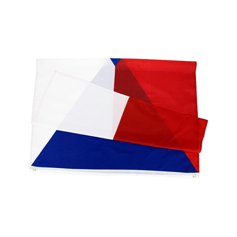 Czech Flag, Country and National Globe Flags, Blue Red White, Czech Republic Flag Polyester 90X150cm
