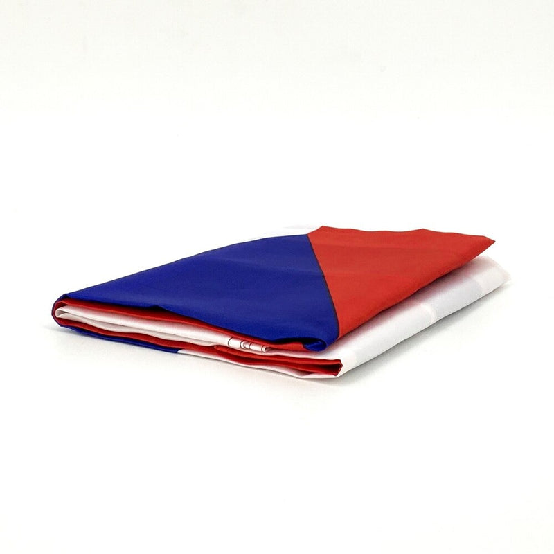 Czech Flag, Country and National Globe Flags, Blue Red White, Czech Republic Flag Polyester 90X150cm