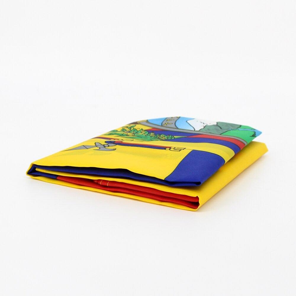 Ecuadorian Flag, All Country Flags, Indoor/ Outdoor, Vivid, Fade Proof Polyester 90X150cm