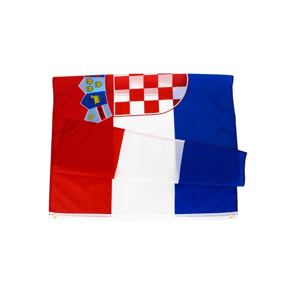 Croatian Flag, UV Resistant, Country and National Flag, Republic of Croatia, Polyester 90X150cm