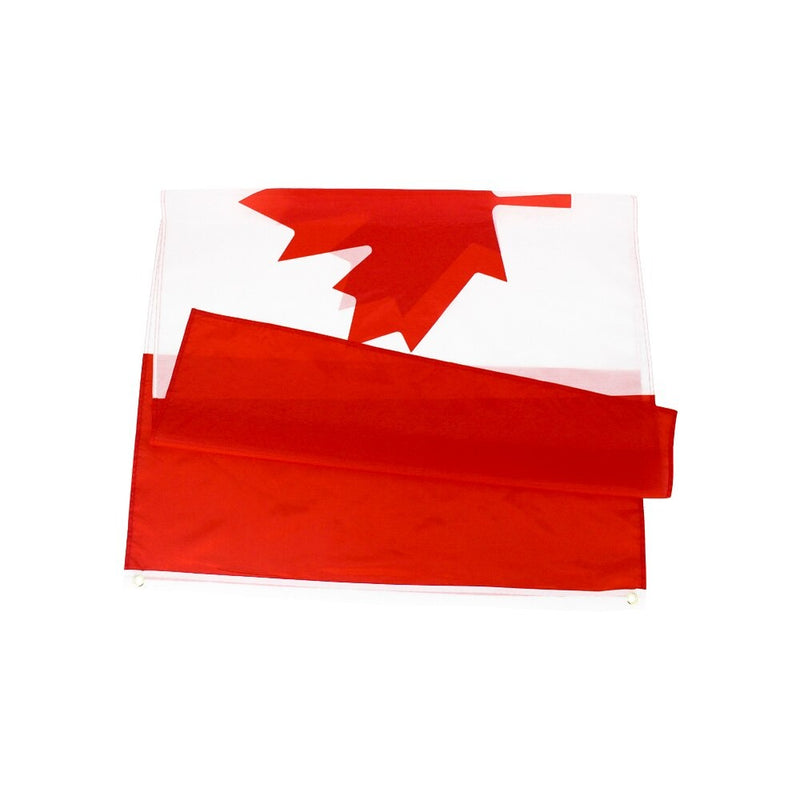 Canadian Flag, Maple Leaf Red Polyester, UV and Wrinkle Resistant Country Flag 90X150cm